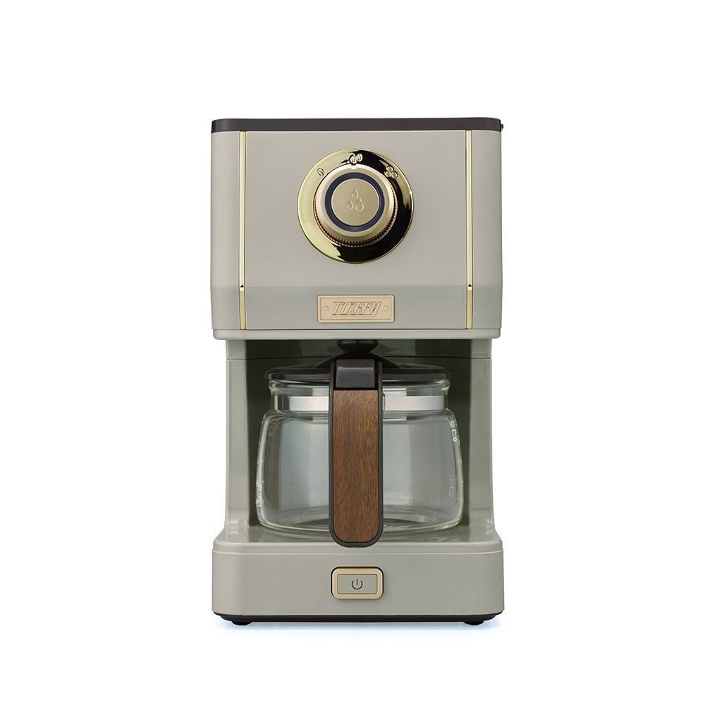 日本Toffy Drip Coffee Maker 咖啡機K-CM5-GE灰杏白