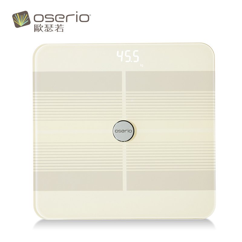 oserio無線心率體脂計FTG-168(七合一檢測/歐瑟若/體脂肪機/體重計/藍牙傳輸)