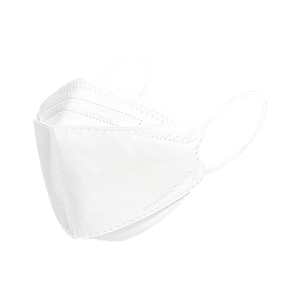 【白色】台灣製4D口罩 【5入裝】立體口罩 魚型口罩 KF94口罩