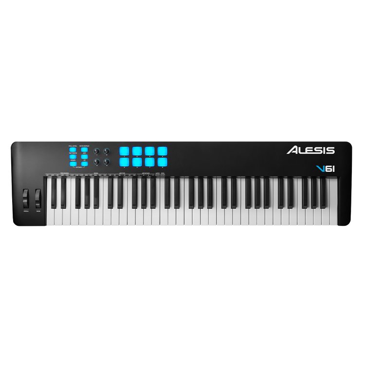 亞洲樂器 ALESIS V61 MKII 主控鍵盤，簡約俐落的經典鍵盤、現貨