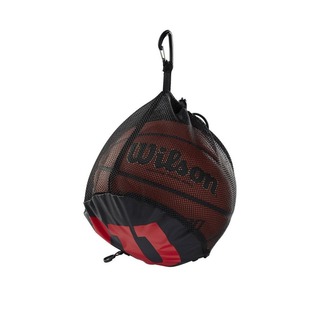 WILSON 單顆裝籃球網袋(球袋 收納袋 威爾森≡排汗專家≡「WTB201910」≡排汗專家≡