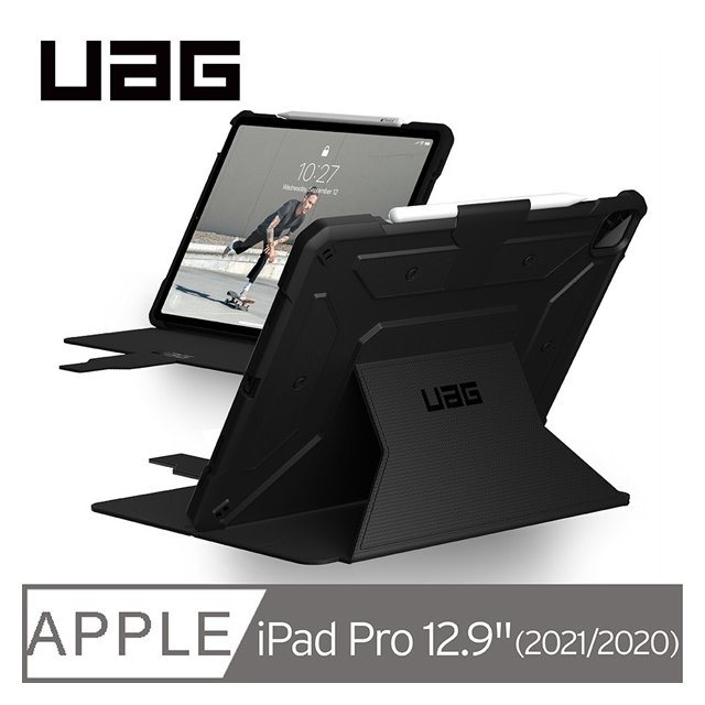 【愛瘋潮】手機殼 UAG iPad Pro 12.9吋(2021)耐衝擊保護殼 支援喚醒休眠
