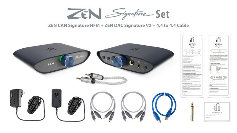 品味耳機音響】iFi Audio ZEN DAC Signature V2 Set HFM 套裝組/ 台灣