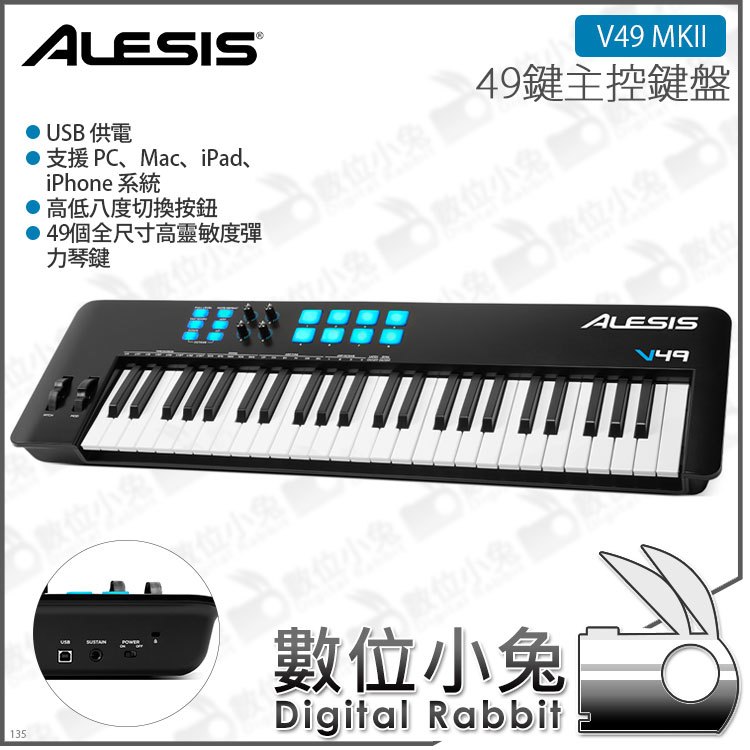 alesis v49 ipad