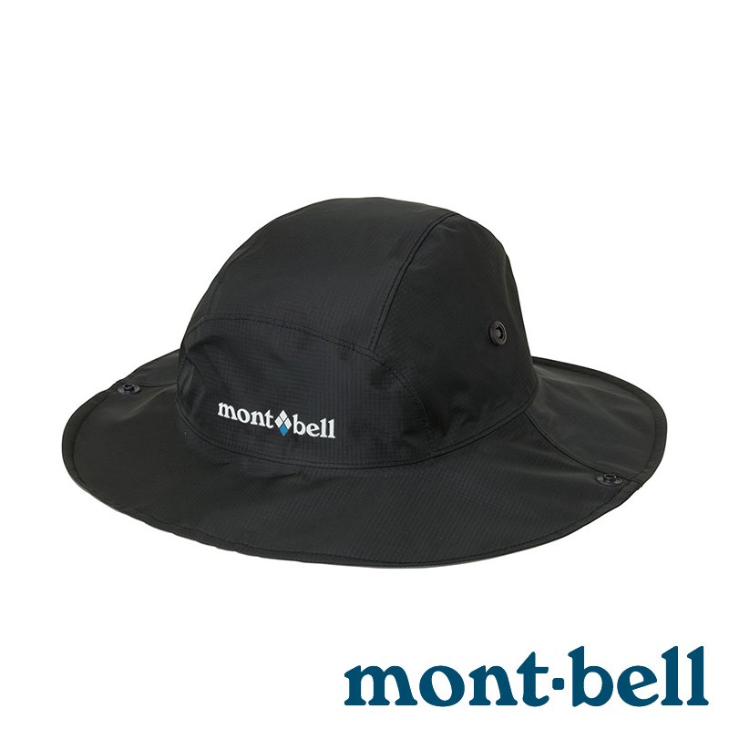【mont-bell】Storm 男GORE-TEX防水圓盤帽『黑』1128656 登山.戶外.露營.防曬帽.遮陽帽.防風帽.快乾.排汗.吸濕