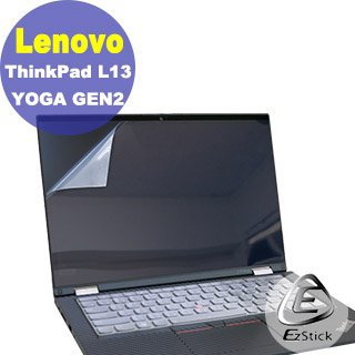 Lenovo ThinkPad L13 YOGA Gen2 靜電式筆電LCD液晶螢幕貼 (可選鏡面或霧面)