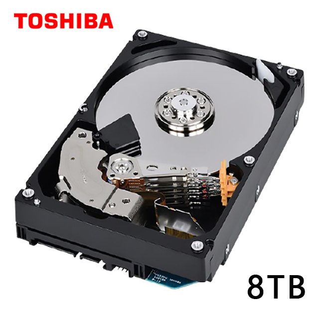 TOSHIBA 東芝 MG08-D 8TB 3.5吋 企業碟 MG08ADA800E 內接硬碟 5年保 /紐頓e世界