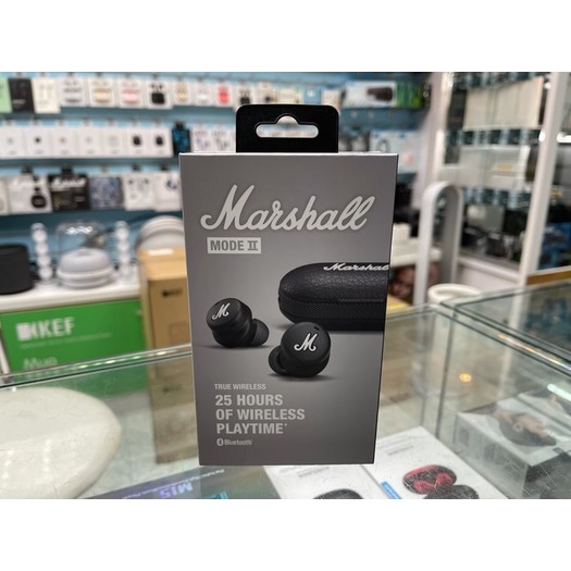 禾豐音響 送收納盒 Marshall Mode II 真無線藍芽耳機 IPX4防水 原廠保固一年半 公司貨