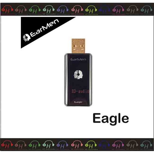 現貨弘達影音多媒體 EarMen Eagle 迷你型USB DAC解碼音效卡 歐洲製造/ESS USB DAC解碼晶片