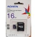威剛 16GB ADATA 記憶卡 microSDHC 16G C10 Premier UHS-1