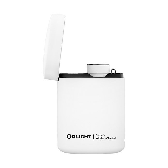Olight BATON 3 輕量手電筒1200流明手電筒(無線充電盒)白色尊爵限量版 -#OLIGHT BATON3 PREMIUM EDITI/WT
