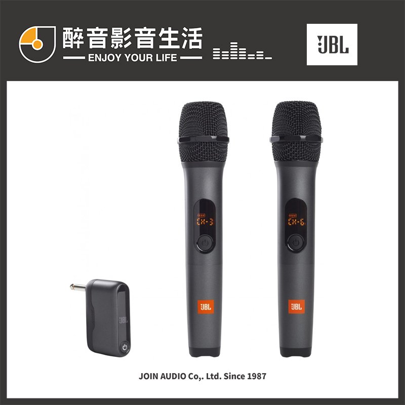 【醉音影音生活】美國 JBL Wireless Microphone 無線麥克風組.台灣公司貨