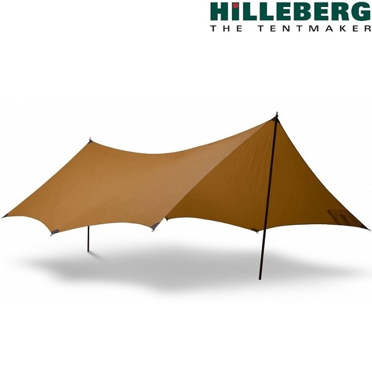 Hilleberg Tarp 10 XP 輕量抗撕裂天幕外帳 沙棕Sand 350x290cm 022163