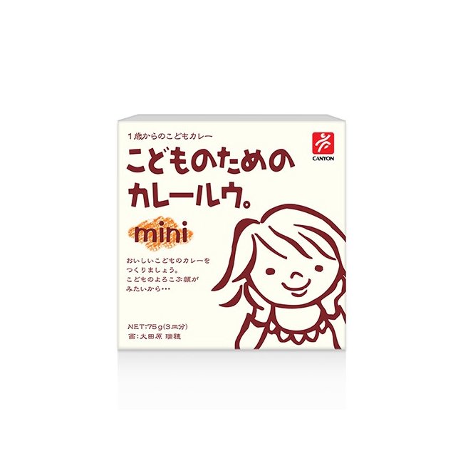 日本 CANYON 兒童咖哩塊 MINI (一歲以上適用)