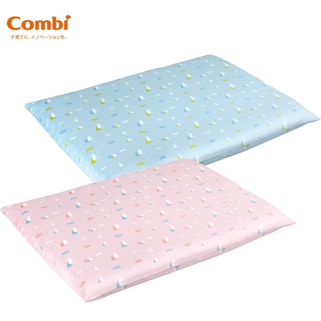 康貝 Combi Air Pro水洗空氣枕 - 平枕 (藍/粉)