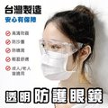 防疫相關 台灣製造 防護眼鏡 抗霧款防風鏡 護目鏡 買就送防護 面罩 防疫 鏡面 防直接飛沫 噴 濺 鬆緊帶
