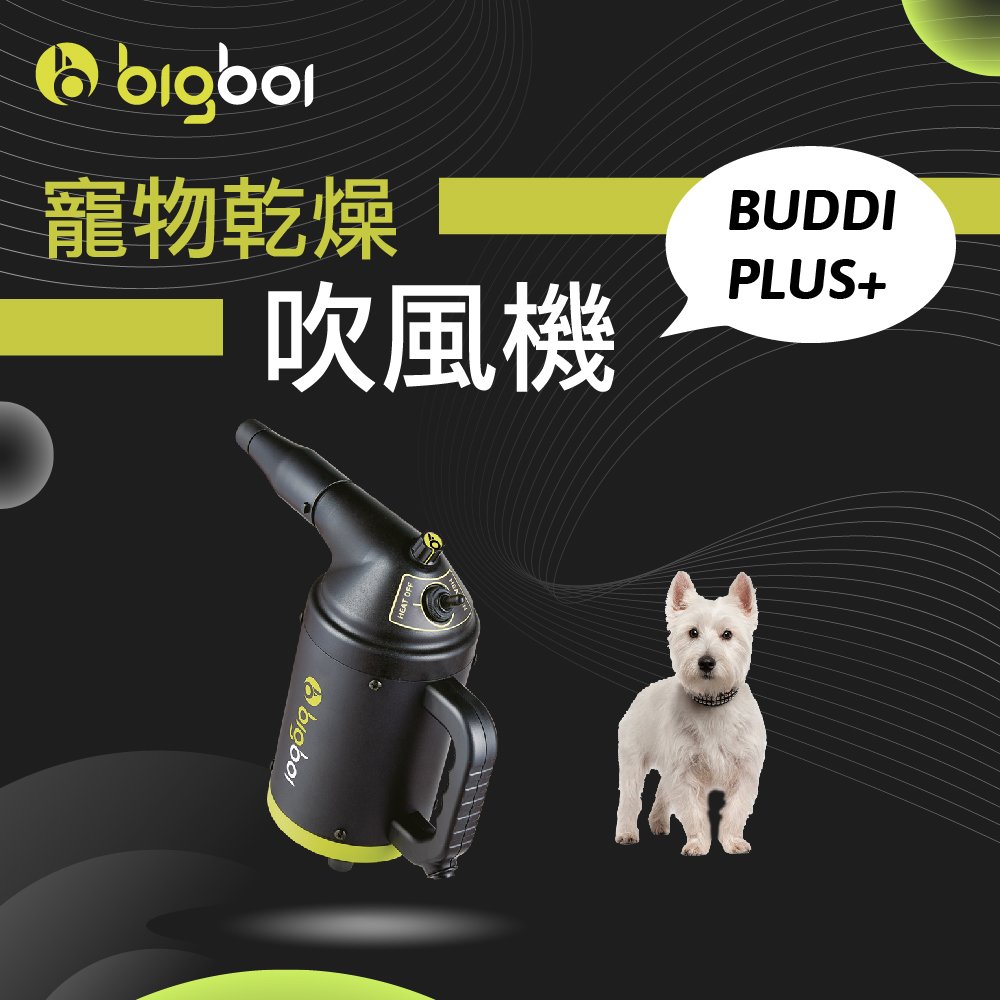 手持寵物冷熱吹風機 bigboi BUDDI+ 澳洲原裝進口（BUDDI PLUS）