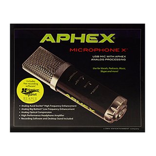 Aphex Microphone X USB Condenser Microphone 電容麥克風 (二手商品出清) (缺少夾頭)