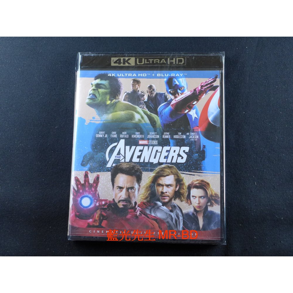[藍光先生UHD] 復仇者聯盟 UHD+BD 雙碟限定版 The Avengers - 漫威 MARVEL
