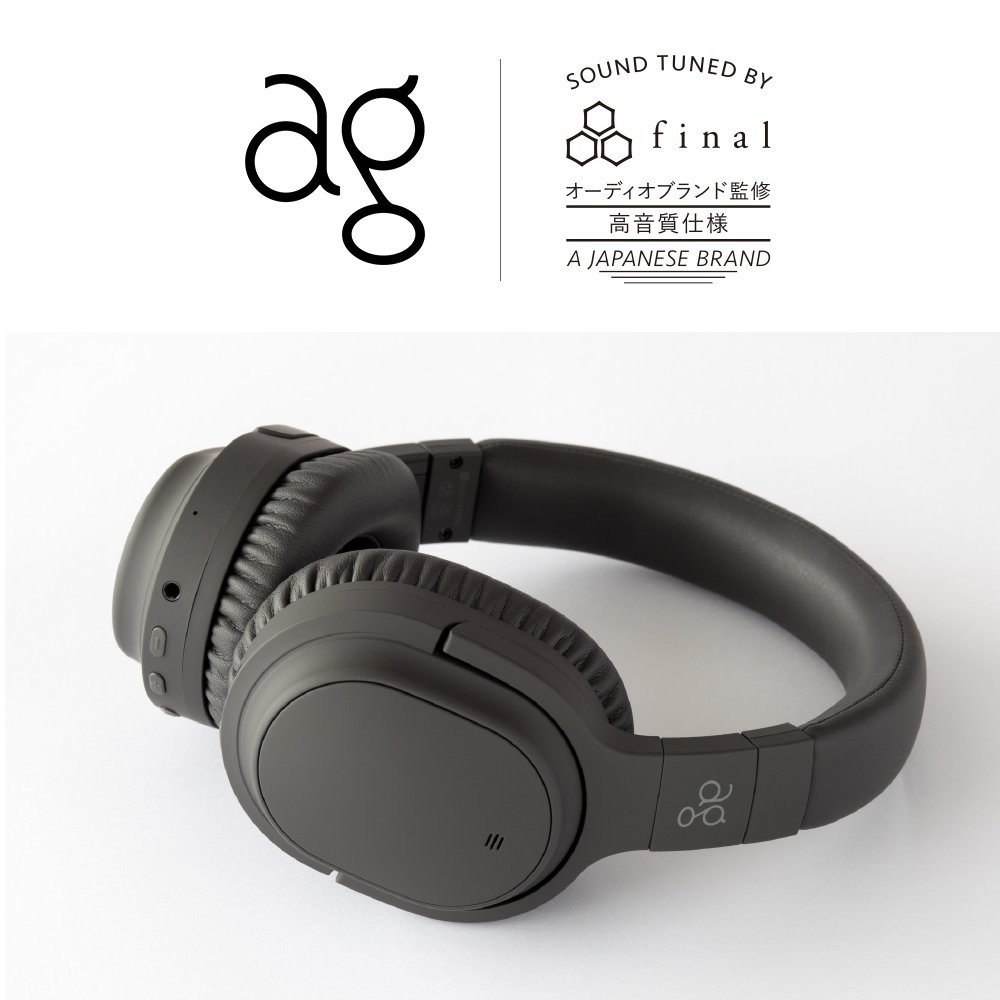志達電子 日本ag WHP01K 主動式降噪ANC 藍牙 耳罩式耳機 Aptx 低延遲