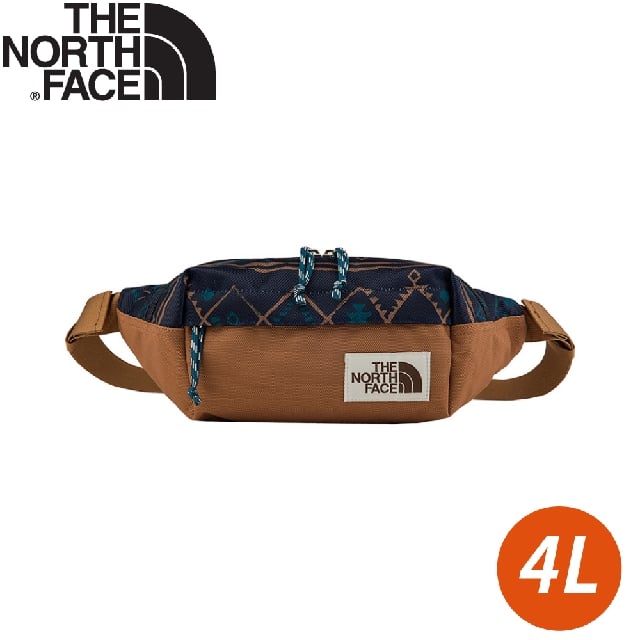 【The North Face 4L 多功能腰包《棕/黑》】3KY6/側背包/隨行包/臀包/透氣/運動/跑步