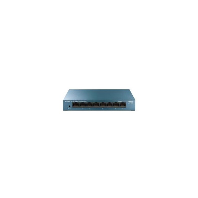 TP-LINK LS108G(UN) 8-Port 10/100/1000Mbps 桌上型交換器