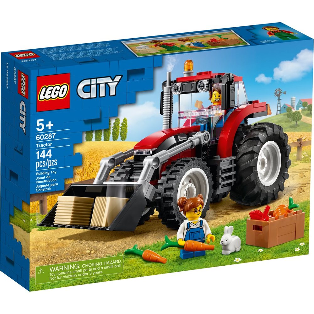 LEGO 樂高 60287 City-拖拉機 外盒:26*19*6cm 148pcs