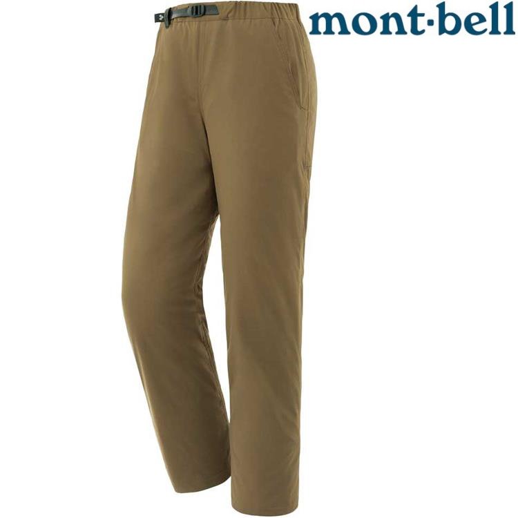 Mont-Bell O.D. Lined Pants 兒童款休閒保暖登山長褲 1105618 TN 黃褐