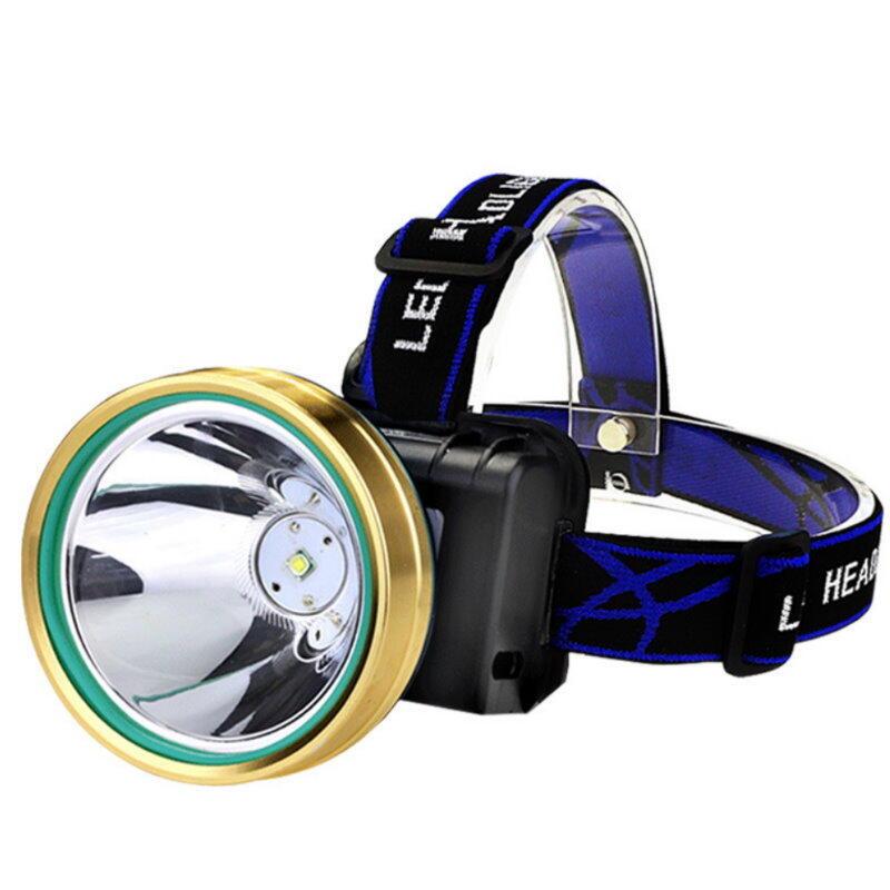 【DL452】LED強光感應頭燈 礦燈 夜釣魚燈 探照燈 充電式手電筒 工作燈