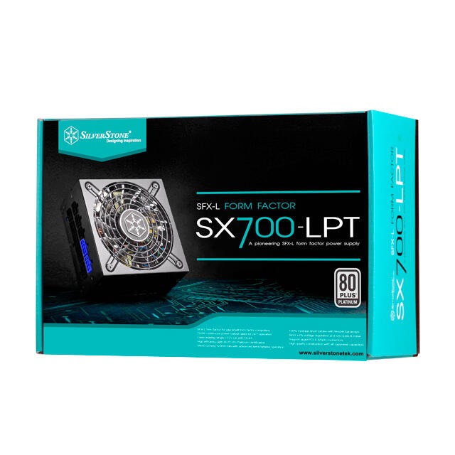 銀欣 SILVERSTONE SX700-LPT 80PLUS SFX-L 白金牌電源供應器