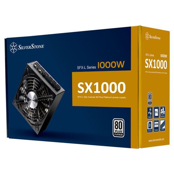 銀欣 SILVERSTONE SX1000 Platinum 80PLUS SFX-L 白金牌電源供應器(1000W)