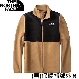 the north face 男 zip in 保暖刷毛外套 棕黑 nf 0 a 4 na 3 yw 2 {l}