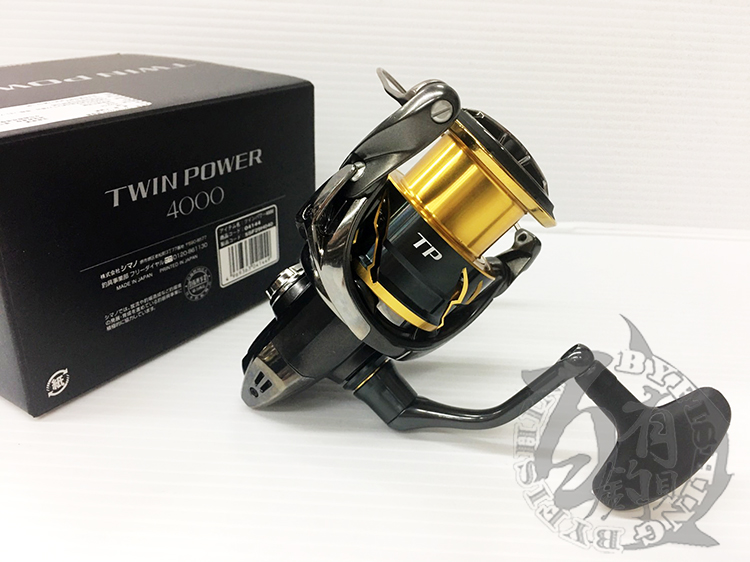 ◎百有釣具◎SHIMANO 20 TWIN POWER 捲線器4000(04144)/4000PG(04145