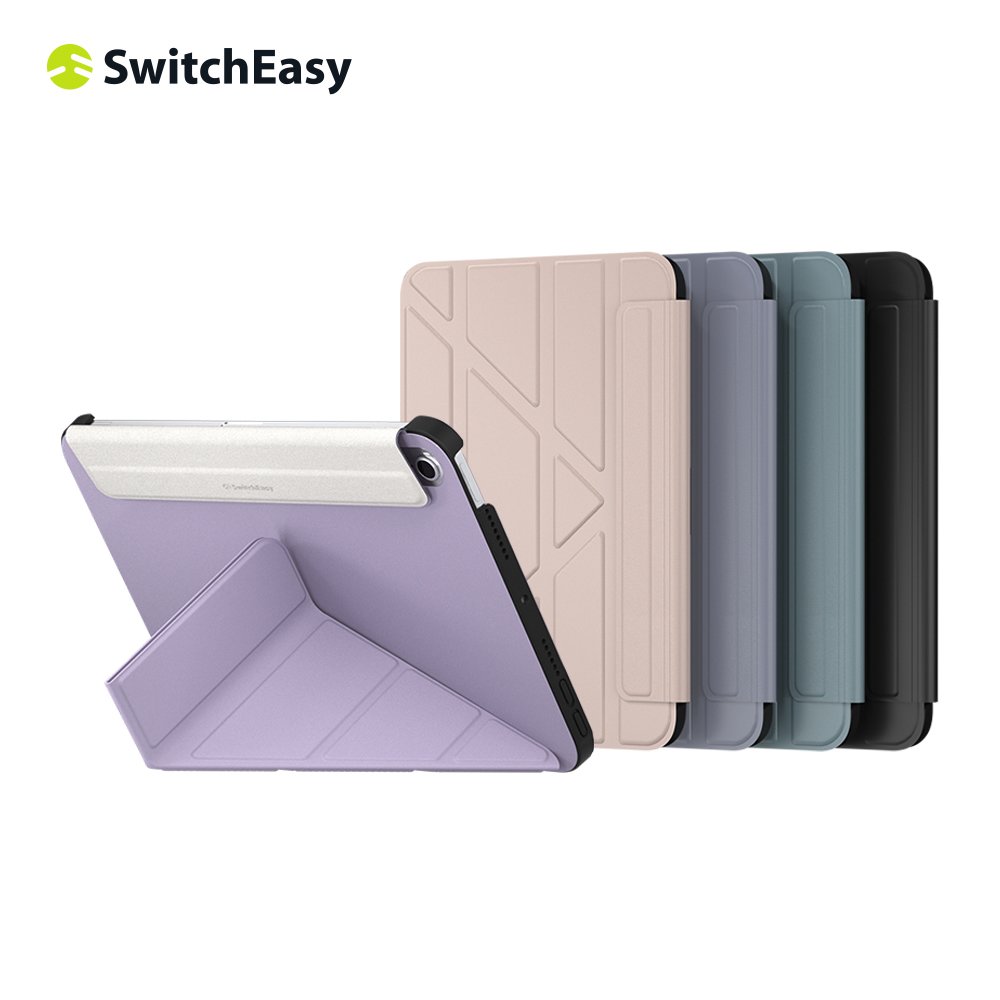 SwitchEasy Origami iPad mini 6 (8.3吋) 側翻多角度摺疊保護套