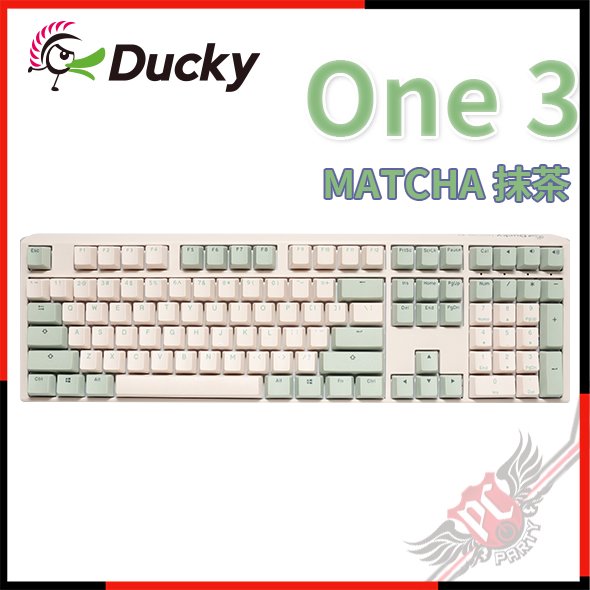 [ PCPARTY ] 創傑 Ducky One 3 MATCHA 抹茶 機械式鍵盤 茶軸/青軸/紅軸