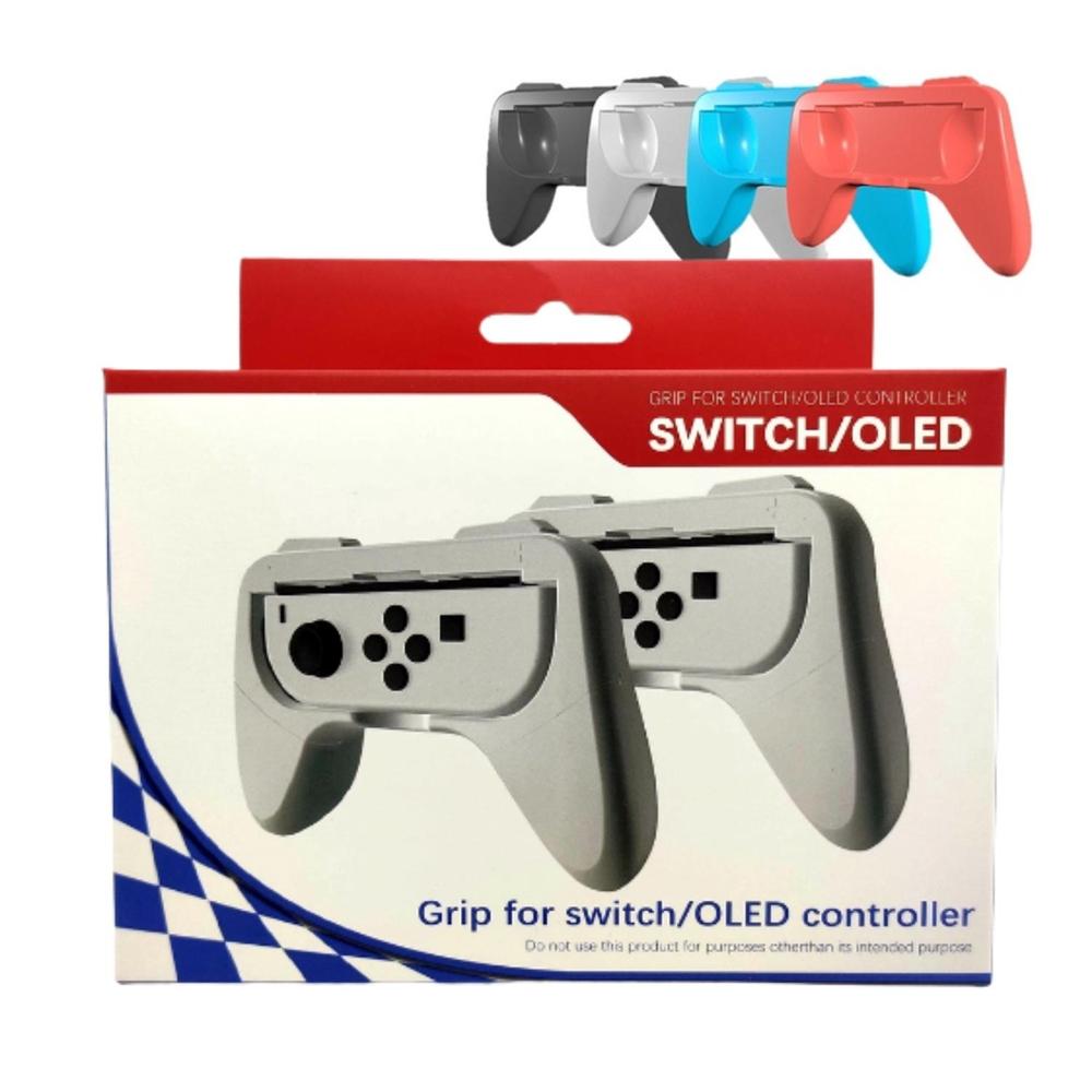 [2玉山網] ES副廠 Switch OLED JoyCon 小手把套2入 通用 Nintendo Switch Joy Con 左右手柄控制器 握把套 HH2