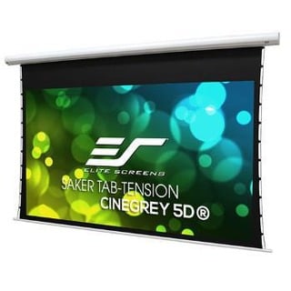 Elite Screens 億立銀幕 100吋 16:9旗艦級EPV電動張力幕 isf認證5D高增益灰幕 SKT100XHD5-E24 運費另計(台中店可自取)