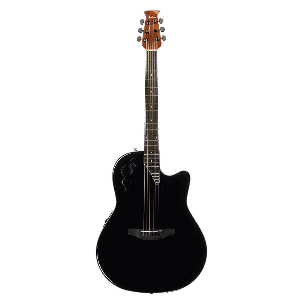 《民風樂府》Applause AE44II-5 圓背電木吉他 美國Ovation出品 正統圓背吉他入門系列 獨家多音孔設計 平價超值 全新品公司貨 現貨在庫