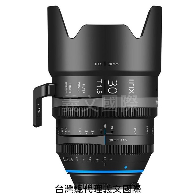 Irix鏡頭專賣店:Irix 30mm T1.5 Cine lens for Sony E(PXW,FX3,FX6,FS7,A1,A9,A7III,A7R)