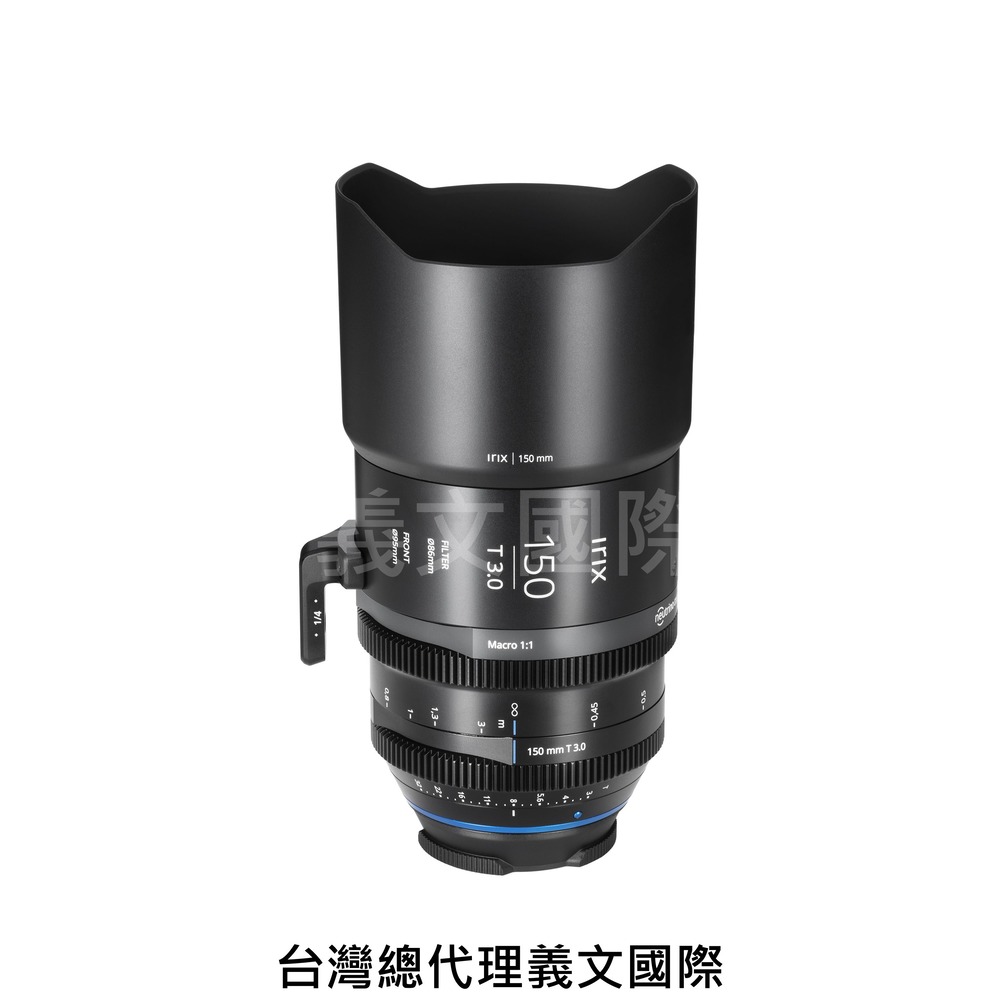 Irix鏡頭專賣店:Irix 150mm T3.0 macro 1:1 Cine lens for Canon EF(C100,C300,C500,RED RAVEN,Blackmagic 6K)