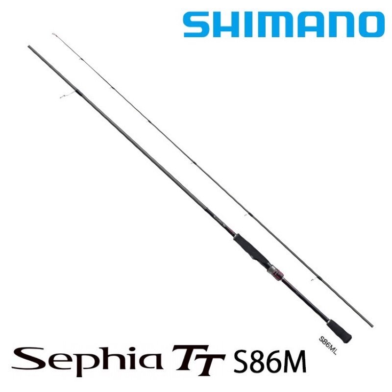 ◎百有釣具◎SHIMANO SEPHIA TT S86M(39860) 並繼軟絲竿2∼4號各種木蝦尺寸，不受限釣場、釣季活躍因應的全方位竿款