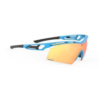 『凹凸眼鏡』義大利 rudy project tralyx+ 系列 azur matte multilaser orange 橘色多層膜鏡片運動眼鏡 六期零利率