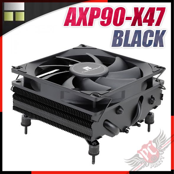 [ PCPARTY ] 利民 Thermalright AXP90-X47 Black 全黑化 下吹式 CPU散熱器