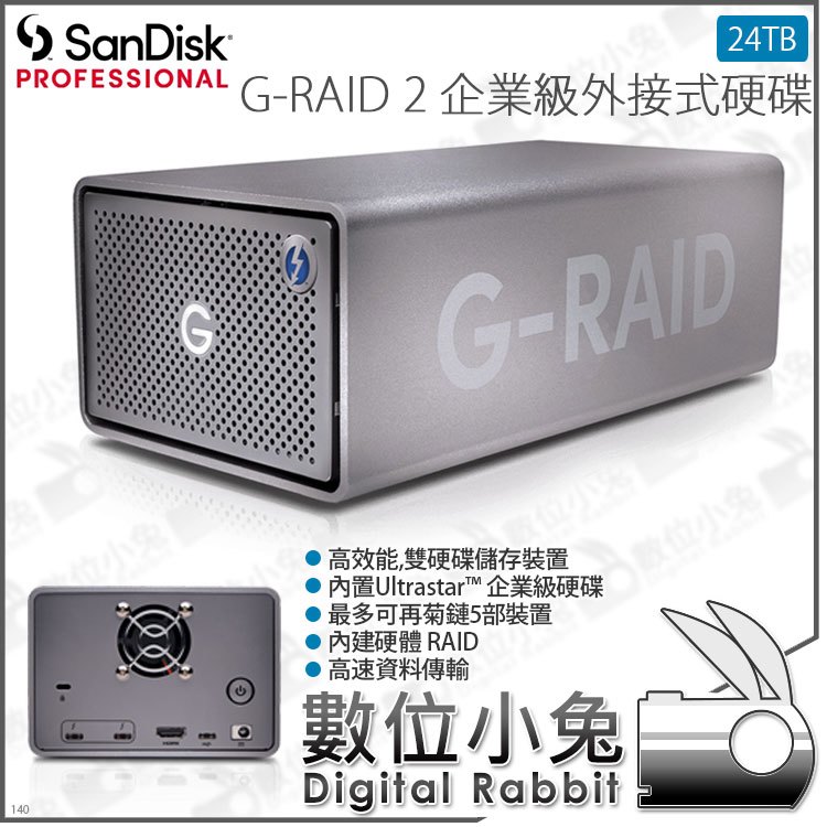 芸能人愛用 Sandisk Professional 24TB G-RAID SanDisk 2