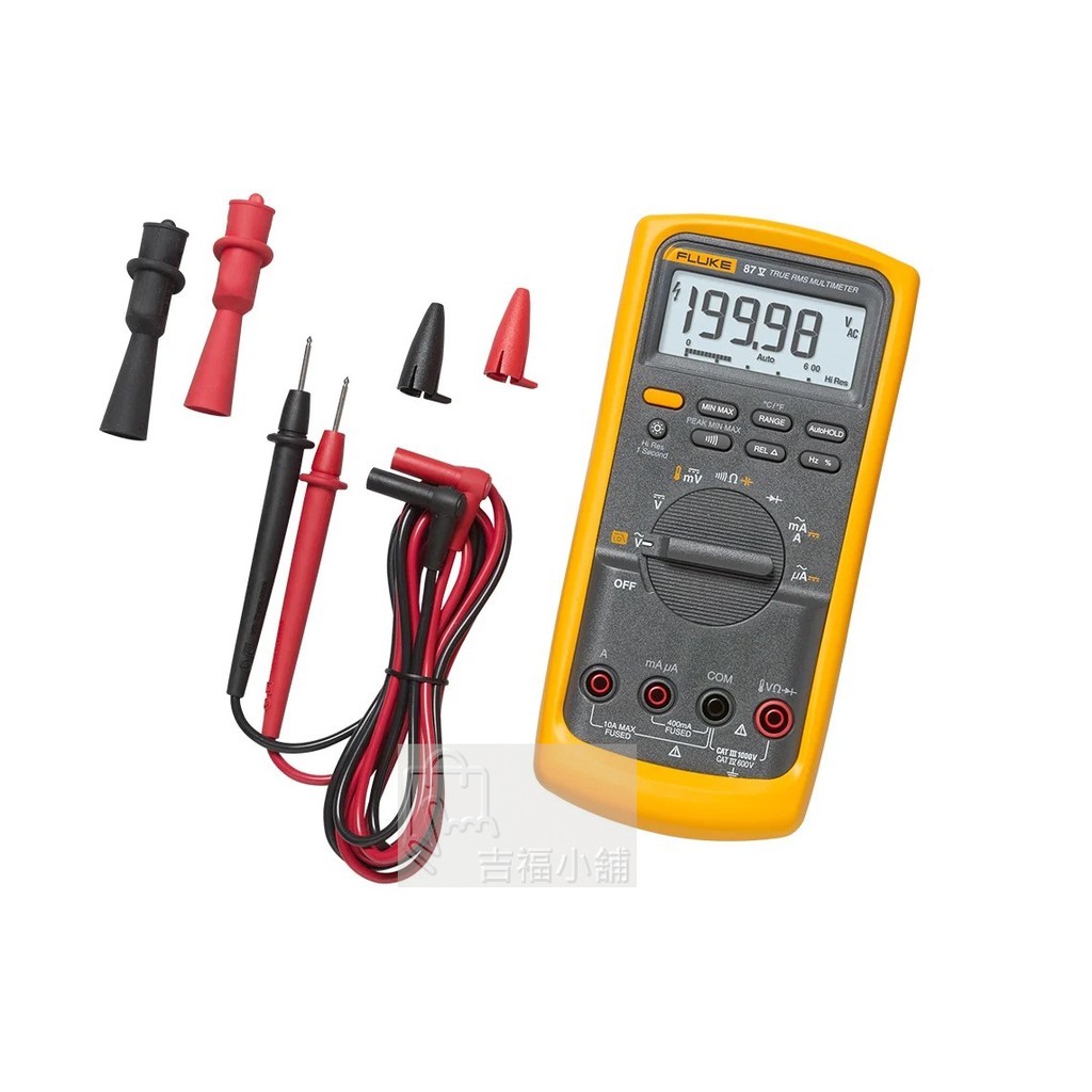 Fluke 87v True Rms Digital Multimeter Best Oil Gas 3064