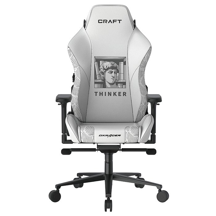 DXRacer電競賽車椅CRAFT電繡系列白大衛- PChome 商店街