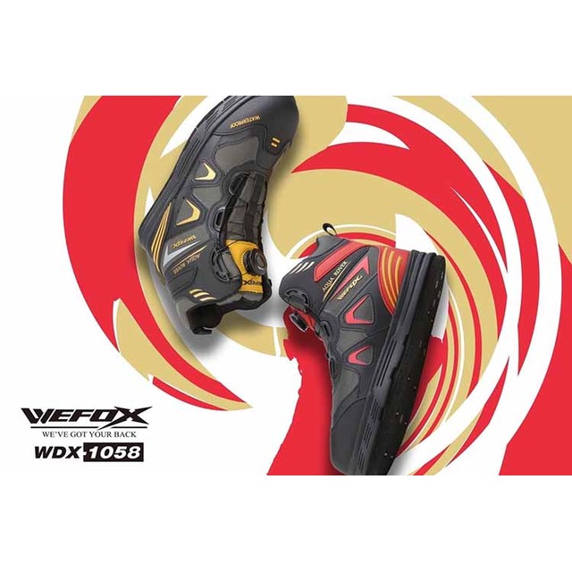◎百有釣具◎WEFOX WDX-1058 旋鈕式磯釣鞋 可更換鞋底(橡膠防滑底、毛氈釘底) V-FOX 可換底