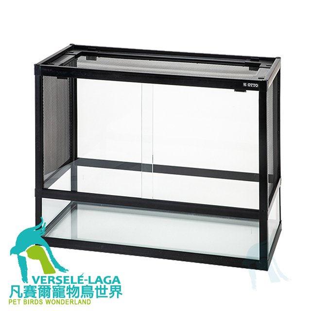 側網款強化玻璃飼育保溫箱60x30x46