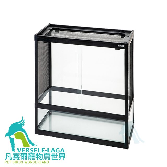 側網款強化玻璃飼育保溫箱45x30x46