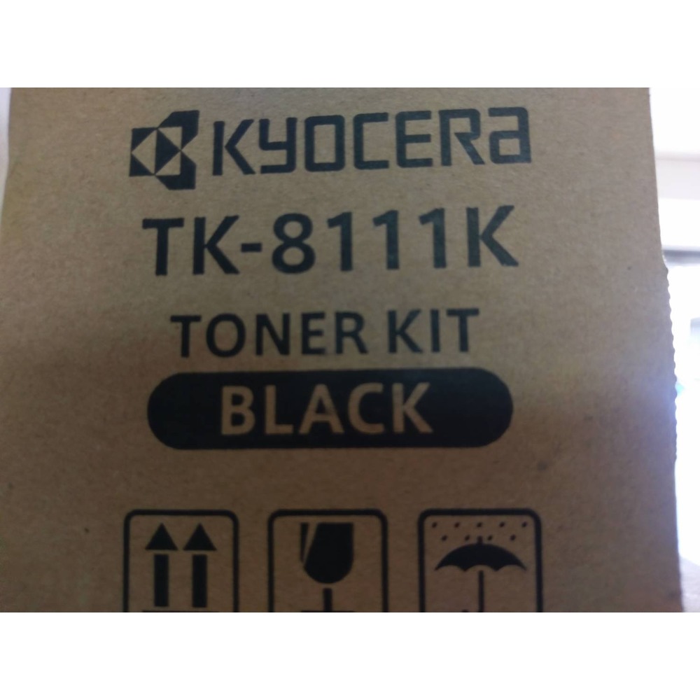 【KYOCERA 京瓷】ECOSYS M8124cidn原廠黑色碳粉匣 TK-8111K / TK-8111